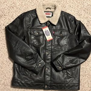 Levi’s Faux Leather Jacket